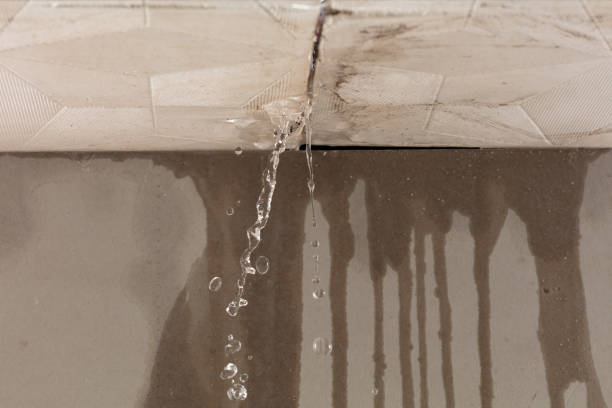 Professional Burst Pipe Cleanup technician working in Pink Hill, NC